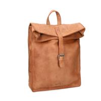 Sacha leren rugzak cognac - thumbnail