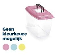 IMAC AQUARIUM ARIEL PLASTIC ASSORTI 34X20X25 CM 4 LTR - thumbnail