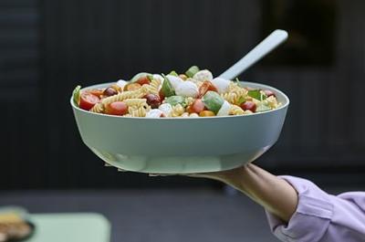 Mepal saladebestek silueta 2 delig nordic black - thumbnail