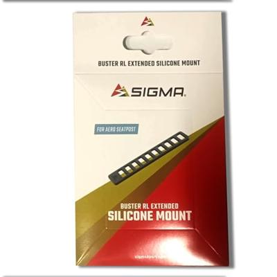 Sigma Sgima strap voor buster rl80 / 150 siliconen zwart