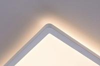 Paulmann 79925 P Atria Shine 22W 3000K 580x200mm ws Kst LED-plafondlamp LED LED 22 W Wit - thumbnail