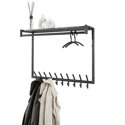 Ylumen Kapstok Tenaro B 100 cm H 80 cm marmer zwart