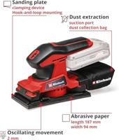 Einhell TC-OS 18/187 Li Solo 4460725 Accu-vlakschuurmachine 18 V Aantal meegeleverde accus: 0 - thumbnail