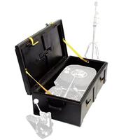 Hardcase HN40W 40 inch hardwarekoffer met wielen - thumbnail