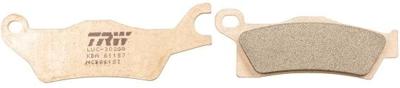 TRW -lucas remblokken "mcb 861" brake pad mcb 861 si sintered metal