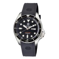 Deep Blue Watches MILBLKSIL Heren Horloge Automatic 44mm 300M - thumbnail