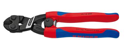 Knipex CoBolt® compacte boutensnijtang | Slanke meer-componentengrepen | Zwart geatramenteerd | Lengte 200 mm - 71 12 200 SB Knipex CoBolt® compacte boutensnijtang | Slanke meer-componentengrepen | Zwart geatramenteerd | Lengte 200 mm - 71 12 200 SB