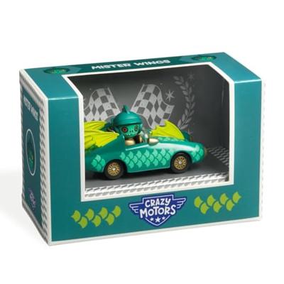 Auto crazy motors DJECO groen