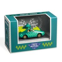 Auto crazy motors DJECO groen - thumbnail
