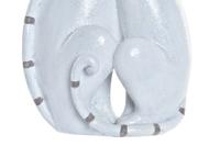 Decoratieve figuren DKD Home Decor 15 x 10 x 29 cm Wit Katten Romantiek - thumbnail