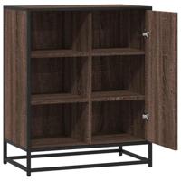 Dressoir 62x35x76 cm bewerkt hout bruin eikenkleur - thumbnail