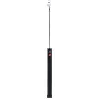 VidaXL Buitendouche solar 8 l 215 cm zwart - thumbnail