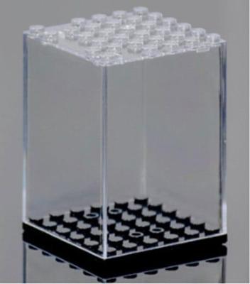 Evoretro Acrylic Display Case for mini figures Single Stackable