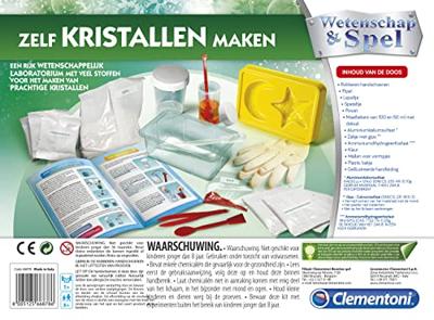 Clementoni wetenschap & spel maak je eigen kristallen