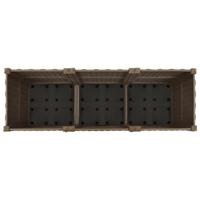 Plantenbak verhoogd 120x40x38 cm polypropyleen - thumbnail