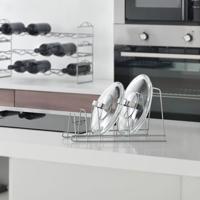 Metaltex Cricket Dekselhouder 34x15x18 cm Zilver - thumbnail