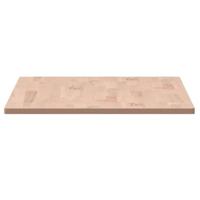 VidaXL Wastafelblad 80x40x1,5 cm massief beukenhout - thumbnail