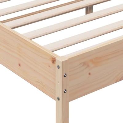 Bedframe zonder matras massief grenenhout 180x200 cm