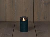 Kaars wax rustiek bewegende vlam 7,5x12,5 cm antiek groen b.o. Anna's Collection - Annas collection - thumbnail