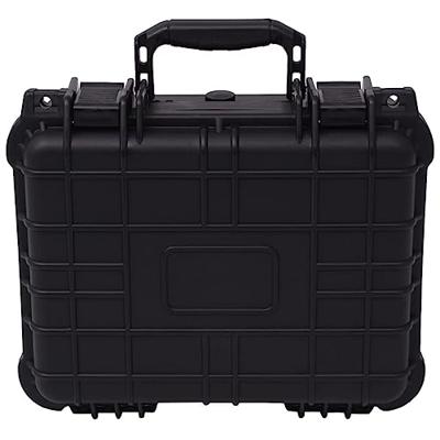 VidaXL Beschermende materiaalkoffer 35x29,5x15 cm zwart