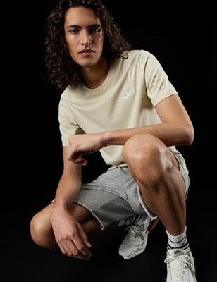 Nike Sportswear Club Casual T-shirt Heren L