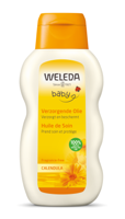 Weleda Calendula baby verzorgende olie 200 Milliliter - thumbnail