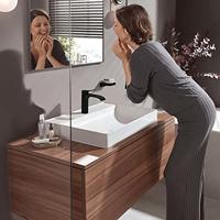 Hansgrohe Wastafelmengkraan Vivenis Eengreeps 110 CoolStart Zonder Afvoer Mat Zwart - thumbnail