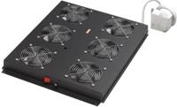 Digitus DN-19 FAN-6-SRV-B 19 inch 6 x Ventilator voor patchkast 1 HE Zwart - thumbnail