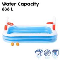 Bestway Opblaasbaar Kinderzwembad Basketbalspel 251x168x102 cm +3 jaar Tuin 54122 - thumbnail
