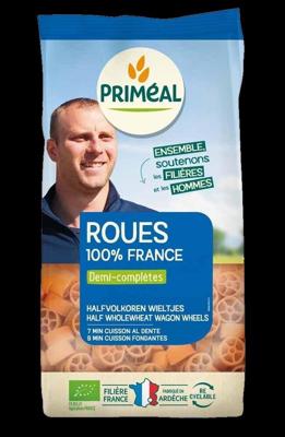 Primeal Halfvolkoren wieltjes bio 500 Gram