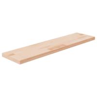 Plank 80x20x2,5 cm onbehandeld massief eikenhout - thumbnail