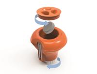 Bestway chloordrijver met thermom 12,7cm - thumbnail