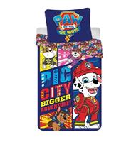 PAW Patrol Dekbedovertrek Big City blauw - 100 x 135 cm - Katoen - thumbnail