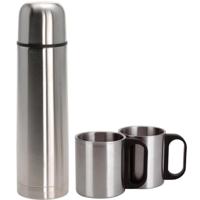 Redcliffs Thermosfles 1 Liter met 2 Drinkbekers - thumbnail