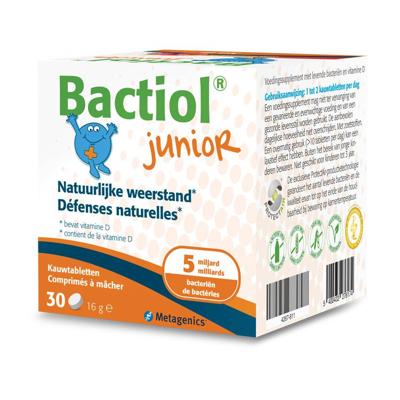Metagenics Bactiol Junior 30Kauwtabletten