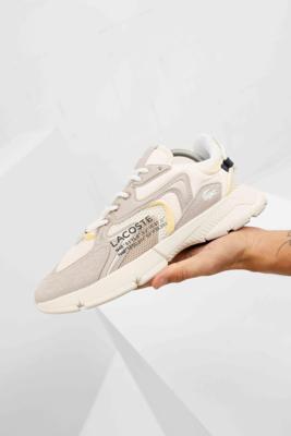 Lacoste L003 NEO Heren Wit/ Gebroken Wit - Maat 42 - Kleur: Gebroken WitWit | Soccerfanshop