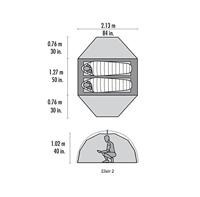 MSR Elixir 2 Backpacking Tent - thumbnail