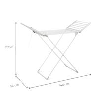 Opvouwbare elektrische wasdroger met vleugels, touchscreen, timer en temperatuurregeling Warmmat InnovaGoods 230 W 20 baren - thumbnail