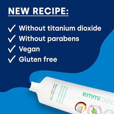 EmmiDent Fresh for Ultrasonic Tandpasta 75 ml Wit