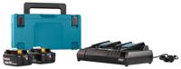 Makita Accu Starterset 18V DC18RD 2xBL1860B - 198077-8 - thumbnail