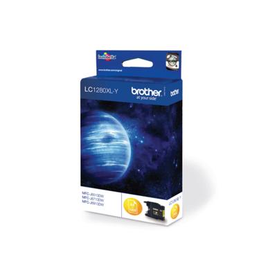 Brother inktcartridge, 1200 pagina&apos;s, OEM LC-1280XLY, geel - thumbnail