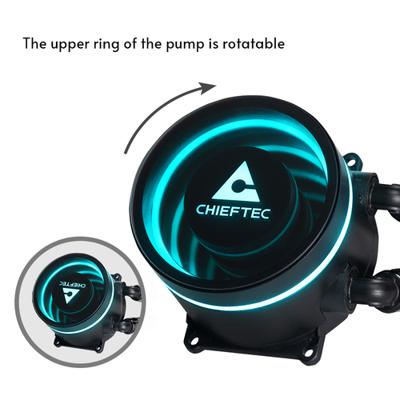Chieftec Cooler Chieftec Iceberg 360 RGB AiO Wass Waterkoelingchipkoeler