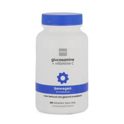 HEMA Glucosamine + Vitamine C - 60 Stuks HEMA Glucosamine + Vitamine C - 60 Stuks