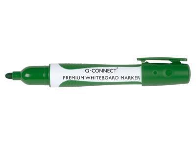 Q-CONNECT Premium whiteboard marker, 3 mm, ronde punt, groen