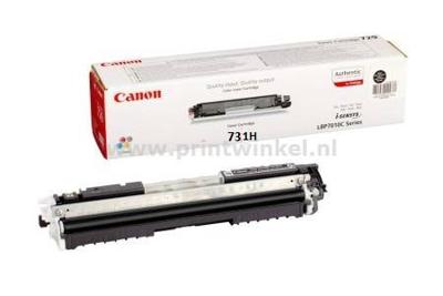 Canon Toner 731H Origineel Zwart 2400 bladzijden 6273 B 002 Canon Toner 731H Origineel Zwart 2400 bladzijden 6273 B 002