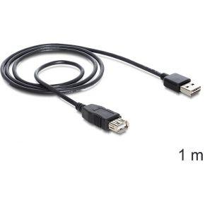 DeLOCK EASY-USB-A 2.0 male > USB-A 2.0 female verlengkabel - thumbnail