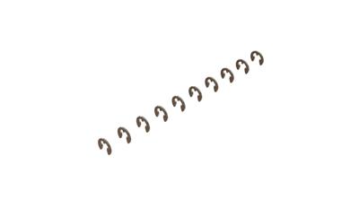 Arrma - E-Clip Din 6799, 3.2mm (10) (ARA710006)
