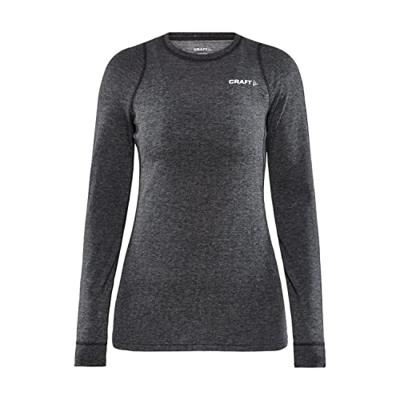 Craft 1909710 Core Wool Merino Set Wmn - Black Melange - M