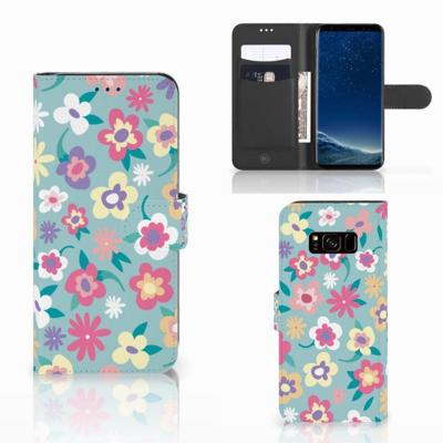 Samsung Galaxy S8 Hoesje Flower Power Samsung Galaxy S8 Hoesje Flower Power