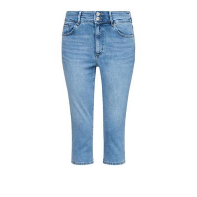 s.Oliver high waist slim fit capri jeans blauw s.Oliver high waist slim fit capri jeans blauw